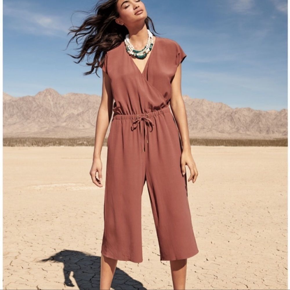 Eileen Fisher Crop Jumpsuit Size XXS